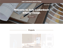 Tablet Screenshot of judysdesignstudio.com